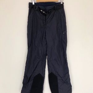 PRADA Ski Pants w/ Metallic Belt Buckle